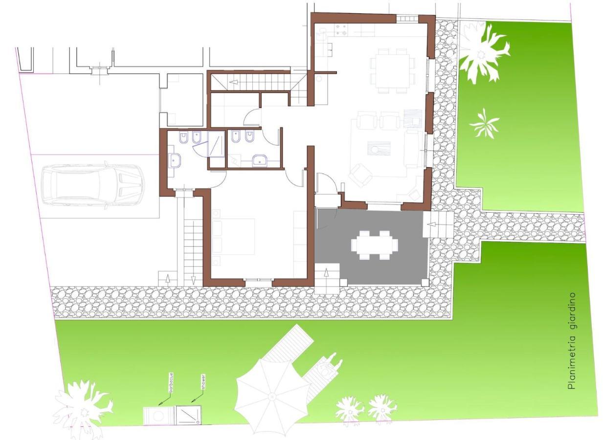Villa Parenzo 150Mt Dal Mare 8Min Piedi Dal Centro ポレッチ エクステリア 写真